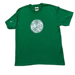 Vintage Nike Mexico National Soccer Team Futbol Tri Swoosh Shirt Medium Green